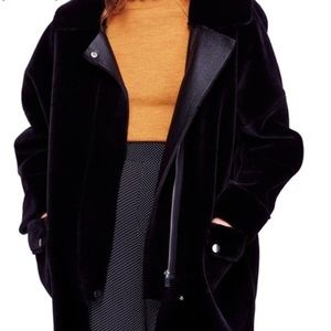 Free People Faux Fur Coat